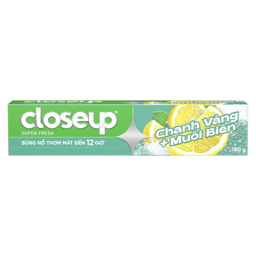 Ảnh của Kem đánh răng CloseUp Trắng Răng Chanh Muối Biển 180g