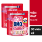 Ảnh của Combo 2 Túi Viên giặt OMO 3 trong 1 hương Tinh Tế 315g
