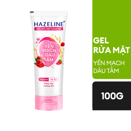 Ảnh của Gel rửa mặt Hazeline Yến Mạch và Dâu Tằm 100g