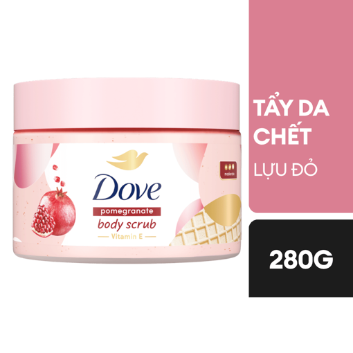 Ảnh của Tẩy da chết Dove Dưỡng Ẩm Toàn Thân hương Lựu Đỏ 280g