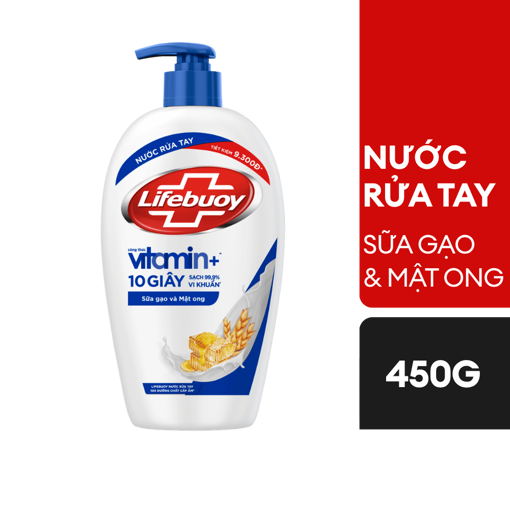 Ảnh của Nước rửa tay Lifebuoy Sữa Dưỡng Ẩm 450g