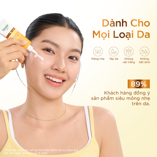 Picture of Kem chống nắng SIMPLE cho mọi loại da 40ML