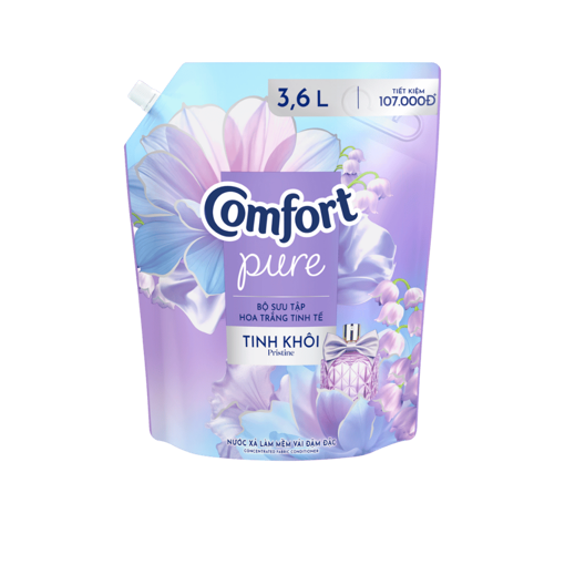 Ảnh của Combo 2 Nước xả vải Comfort Hoa Trắng Tinh Khôi 3.6l