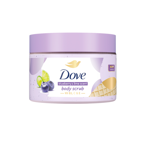 Ảnh của Combo 2 Tẩy Da Chết Dove Hương Chanh & Việt Quất  280g