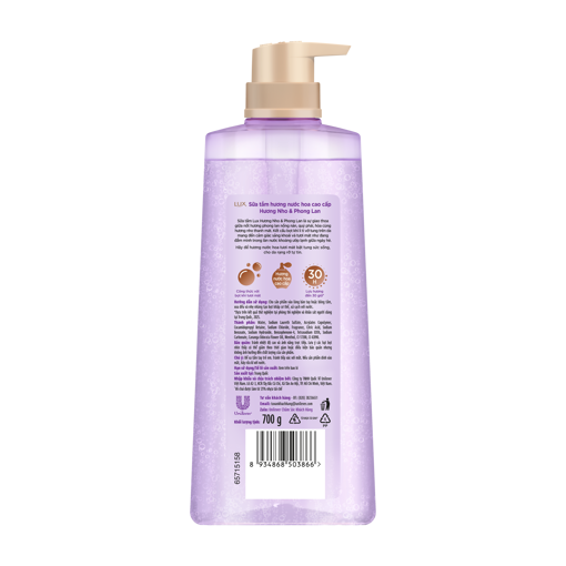 Picture of Sữa Tắm Lux Sparkling Phong Lan & Nho 700G