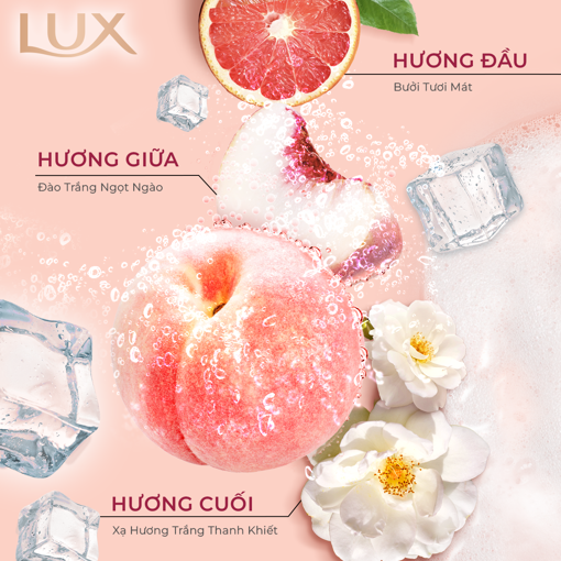 Ảnh của Sữa Tắm Lux Sparkling Hương Đào Trắng 700G