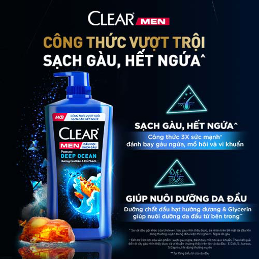 Ảnh của Dầu gội Clear Men Perfume Deep Ocean 840g (HOT DEAL)